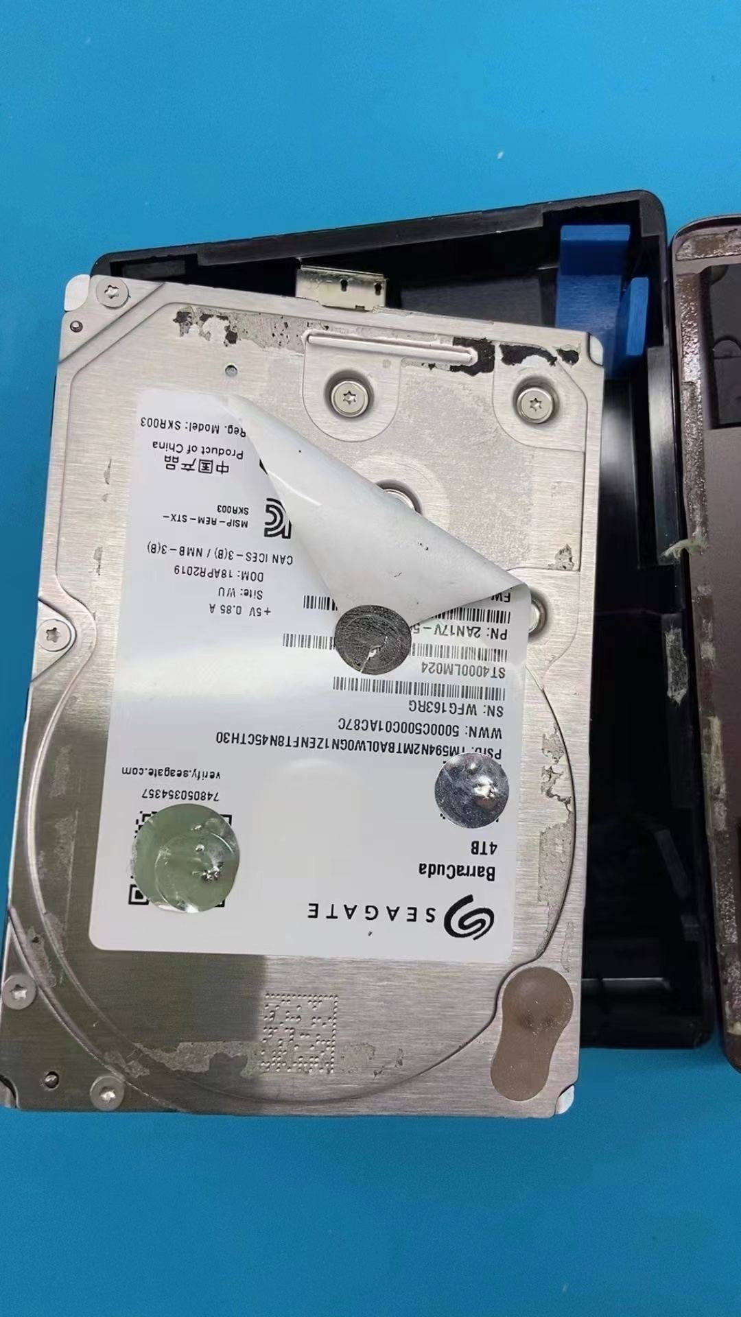 希捷5TB 移动硬盘数据恢复